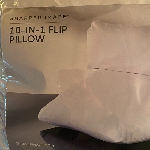 sharper image flip pillow